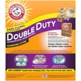 thumbnail image 2 of Arm & Hammer Double Duty Dual Advanced Odor Control Scented Clumping Cat Litter, 18kg, 2 of 6