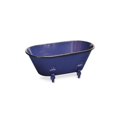 thumbnail image 1 of Navy Blue Decorative Metal Bathtub, 1 of 1