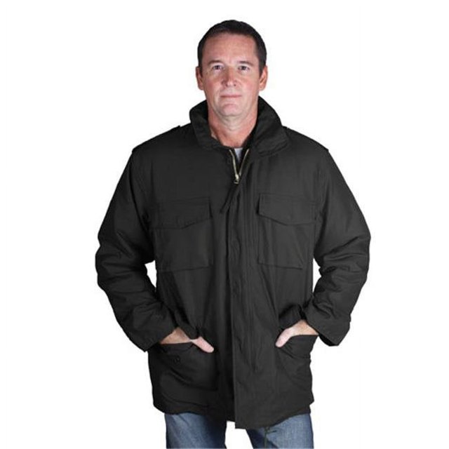 Fox Outdoor 68-31BL BLACK XL M65 Field Jacket with Liner