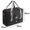 thumbnail image 3 of Sac de Voyage Séparation Sec Humide Grande Capacité Sac de Natation Sac de Sport, 3 of 9