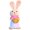 B-4B Home Decor, variant on karymi Glowing LED Lighted Easter Bunny Bunny Cloth Doll Small Ornament for Home Spring Tabletop Mantel Shelf Decor Festive Night Light Gift for Kids Party Favor Party Favors