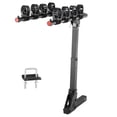 thumbnail image 1 of VEVOR Hitch Mount Bike Rack, 4-Bike Carrier Rack, 150 LBS Capacity Bike Rack Hitch for 2-inch Receiver, Titling and Folding Bike Carrier with No-Wobble U Bolt and Strap, for Car, SUV, Truck, RV, 1 of 9