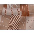 thumbnail image 4 of oneOone Tissu Jersey Viscose Patchwork Géométrique Imprimé au Mètre 60 Pouces de Large, 4 of 5