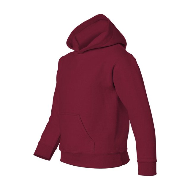 Gildan - Heavy Blend Youth Hooded Sweatshirt - 18500B - Cardinal Red - Size: L
