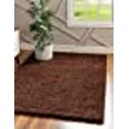 thumbnail image 3 of Unique Loom 3136092 2 Pi 2 Po x 3 Pi Solide Shag Tapis Rectangulaire&44; Brun Chocolat, 3 of 5