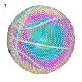 thumbnail image 2 of Glowing Reflective Basketball Holographic Luminous Party Home Outdoor Decoration, 2 of 7