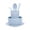 Blue, variant on Pink Wheat St Tableware 6-Piece Set Eco-Friendly Portable Bowl Plate Cup Cutlery Gift Set