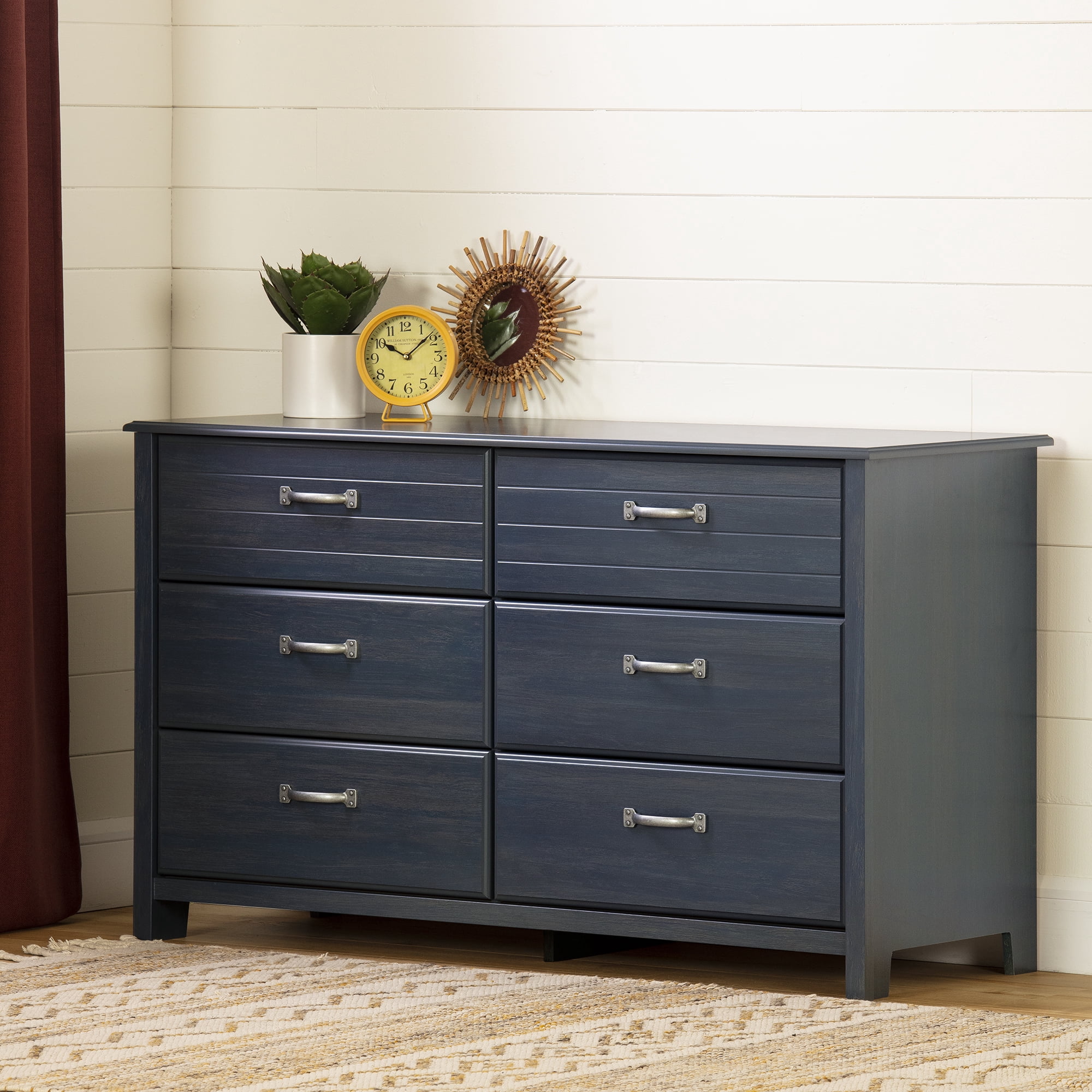 Commode 6 tiroirs pour Enfants, fini Myrtille, collection Ulysses de Meubles South Shore