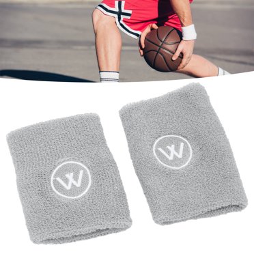 Bandeaux de Transpiration pour les Mains, 2 Ensembles de Bandeaux de Transpiration Bracelet pour Hommes Femmes Gym Course Basketball Sport Soutien de Poignet Attelle Manche Enveloppante Couvre-Chef
