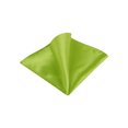 thumbnail image 1 of INSPIRE CHIC Men's Pocket Squares Solid Color Handkerchiefs for Wedding Party Lime, 1 of 4