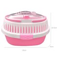 thumbnail image 4 of Hamster Carrier Cage Simple Portable Plastic Pet Carry Cage Small Pet Carrier, 4 of 7