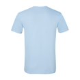 thumbnail image 2 of Gildan Mens Softstyle T-Shirt, L, Light Blue, 2 of 2