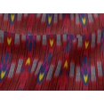 thumbnail image 4 of oneOone Tissu Jersey Viscose Rayé Ikat Imprimé 1 Yard 60 Pouces de Large, 4 of 4