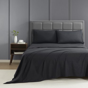 Nestl King Sheet Set, 1800 Series Microfiber Deep Pocket 4 Piece Bed Sheet Set