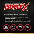 thumbnail image 3 of ALLMAX Nutrition, Isoflex, Pure Whey Protein Isolate (WPI Ion-Charged Particle Filtration), Vanilla, 2 lbs (907 g), 3 of 6
