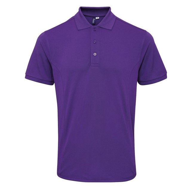Premier Polo Piqué Coolchecker Plus pour Hommes avec CoolPlus