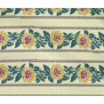 thumbnail image 4 of oneOone Cotton Flex Fabric Leaves & Floral Block Printed Fabric 1 Yard 40 Inch Wide, 4 of 4
