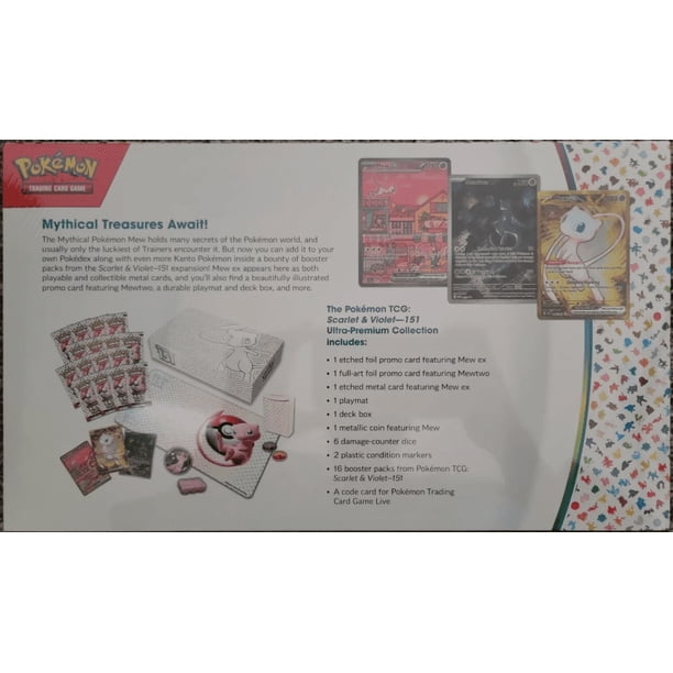 Pokemon TCG - Scarlet & Violet: 151 UPC Ultra Premium Collection