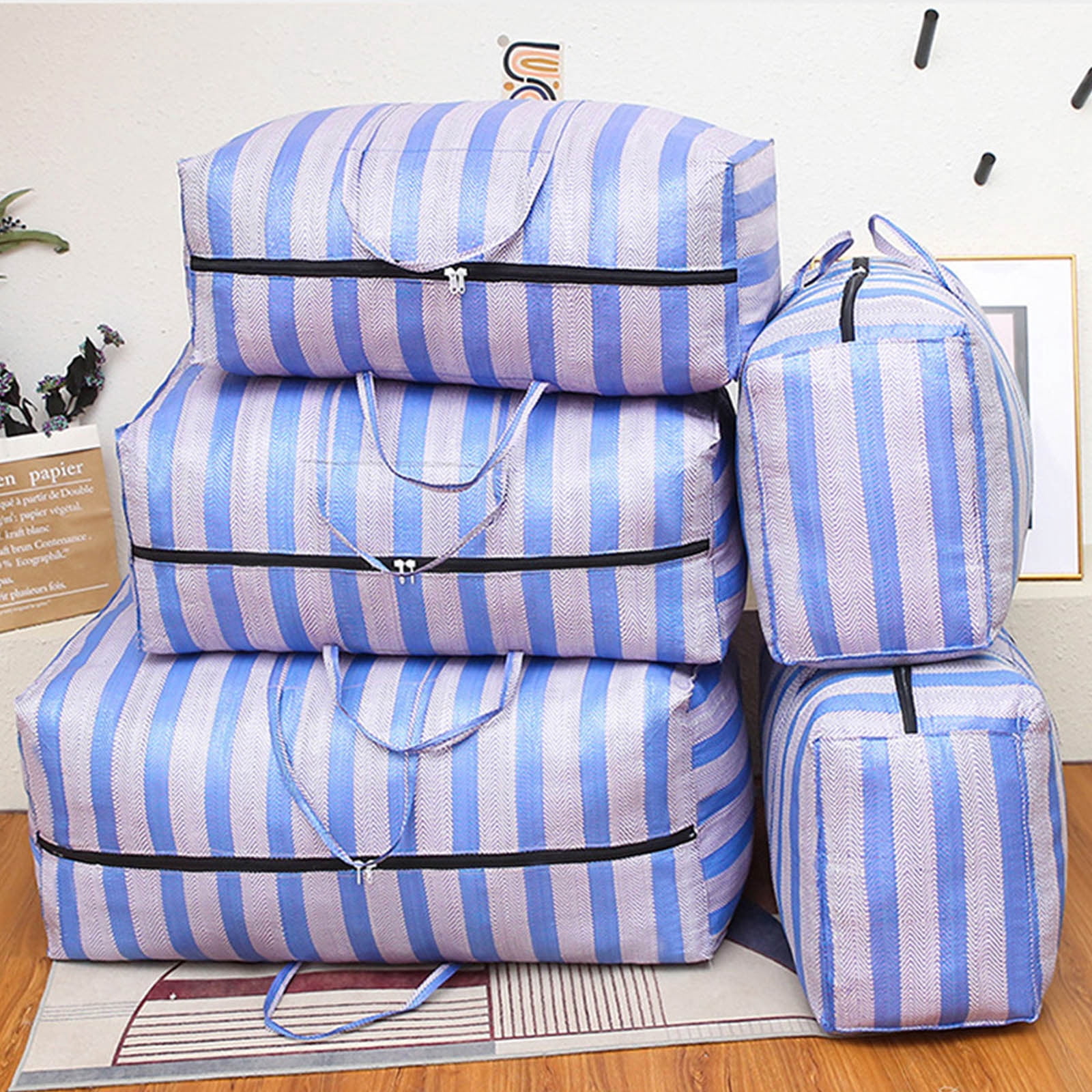 Vaidha Wholesale Moving And Packaging Bags With Woven Bags, Nylon Woven Snake Skin Bags, Large Capacity Luggage Bags, Mailing And Shipping Moving Bags