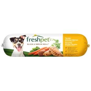 Freshpet Fresh Dog Food, Tender Chicken Recipe, Slice & Serve 1 lb