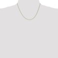 thumbnail image 2 of 14k Yellow Gold 18 Inch .85mm Spiga Chain Necklace Pendant Charm Wheat, 2 of 9