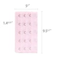 thumbnail image 3 of INSPIRE CHIC Soutien-Gorge Réglable pour Femmes 3 x 5 Crochets 5 Pcs Rallonge de Soutien-Gorge Bande pour les Yeux Bretelle Noir, Rose, Rouge, Blanc, Violet 5, 3 of 5