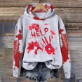 thumbnail image 2 of WEAIXIMIUNG Sweat-Shirt Camouflage pour Femmes Imprimé Décontracté Ample à Capuche, 2 of 4