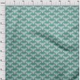thumbnail image 3 of oneOone Cotton Poplin Fabric Owl Block Print Sewing Fabric BTY 42 Inch Wide, 3 of 4