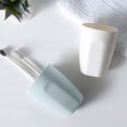 thumbnail image 3 of 400ml Simple Design Bathroom Rinsing Wash Tooth cup; Mouthwash cup; Mug Plastic Tumbler Toothbrush Holder Cup Water Bottle, 3 of 8