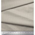 thumbnail image 2 of Soimoi Satin Silk Fabric Geometric Small Printed Fabric 1 Yard 42 Inch Wide, 2 of 3