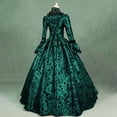 thumbnail image 3 of Halloween Costume Robe Victorienne pour Femmes Robe de Princesse Manches Évasées Cour Robes Rétro Grande Taille Robe de Bal Vintage, 3 of 7