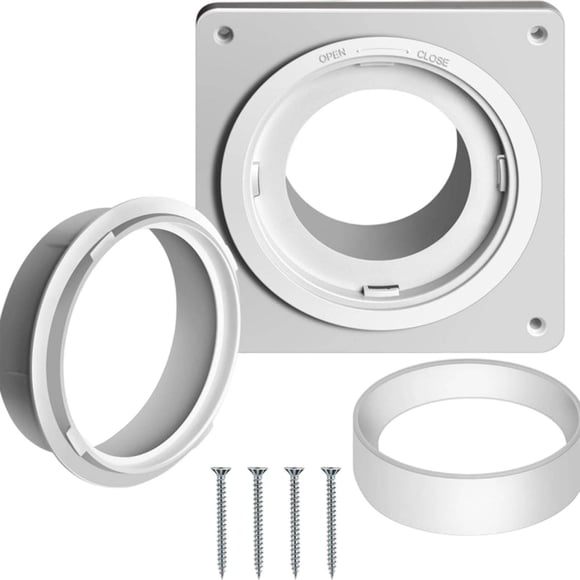 Adaptateur de Connecteur d'Évent d'Écran de Raccords de Plomberie pour Système d'Évacuation CVC, Conduits, Accessoire de Sécheuse, Construction en ABS