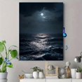 thumbnail image 4 of Qisvanset Seaside Wave Scenery Canvas Print 12x16 Inch Dining Room Decor, 4 of 8