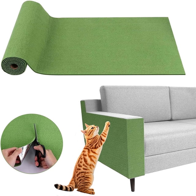 Tapis d'Escalade pour Chats à Pince Décontracté 30x100cm Tapis d'Escalade pour Chats Résistant à l'Usure pour Griffer Planche à Griffer Multifonctionnelle pour Chats