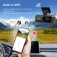 thumbnail image 4 of Maytalsory ABS Dash Cam Front Rear Dash Camera 4K/1080P 4K Dash Cam Dash Cam Recorder 24H Parking Monit-or G-sensor Wide-Angle Lens 64G Card, 4 of 6