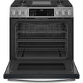 thumbnail image 4 of GE Profile 30" Gas Range with WiFi and No-Preheat Air Fry Stainless Steel - PCGS930YPFS, 4 of 4