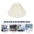 thumbnail image 3 of MasteelfCA Small Lamp Shade Pleated Household Lamp Shade Desk Lamp Lampshade Accessory, 3 of 8
