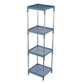 thumbnail image 2 of Kitchen Organizers and Storage On Clearance Storage Cart For Laundry Room Organization, 4 Tier Shelving Unit Utility Cart Storage Rack For Kitchen Bathroom Laundry Narrow Places, 2 of 8