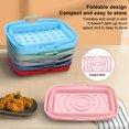 thumbnail image 2 of Foldable Air Fryer Liner Silicone Air Fryer Basket Insert with Raised Edges Universal Baking Tray Kitchen Cooking Accessory, 2 of 8
