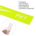 thumbnail image 4 of Unique Bargains 9.8'x0.7' Badminton Racket Head PU Protector Sticker Racquet Guard Tape, Light Yellow 4 Pack, 4 of 6
