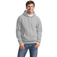 thumbnail image 2 of Hanes Mens ComfortBlend EcoSmart Pullover Hoodie Sweatshirt, S, Light Steel, 2 of 6