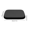 thumbnail image 3 of Memory Foam Chair Cushion with Non-Slip Bottom - Breathable Seat Cushion for Office Chair, Car, or Kitchen, 3 of 7