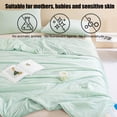 thumbnail image 4 of Cool Comforters for Hot Sleepers,Cool Feeling Friendly Solid Color Washed Summer Breathable Comforter for Bed, 4 of 6