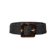 thumbnail image 3 of Kmbangi Ceinture en Paille Tissée pour Femmes, Ceinture Élastique Rétro Extensible, 3 of 5