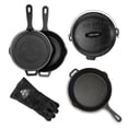 thumbnail image 1 of Pit Boss 6-Piece Pre-Seasoned Cast Iron Set, Cast Iron Beginner Set, 1 of 5