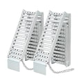 thumbnail image 1 of 72"×9" Folding Loading Ramps, 3-Stage, 1,000 lb Pair, Anti-Slip Metal ATV Ramps for Motorcycles, Lawn Mowers, Bikes, 1 of 7