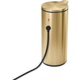 thumbnail image 3 of Simplehuman 9 oz. Rechargeable Liquid Sensor Soap Pump, High-Grade Brass Stainless Steel, 3 of 5