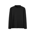 thumbnail image 3 of zbxnLI T-Shirts à Col Montant pour Hommes à Manches Longues, Chandails Décontractés à Enfiler, T-Shirts Doux Extensibles, Chandail de Base pour Hommes, 3 of 8