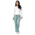 thumbnail image 2 of Adar Universal Women's Straight Leg Scrub Pants, Drawstring, Durable Poplin, Black, 2 of 7