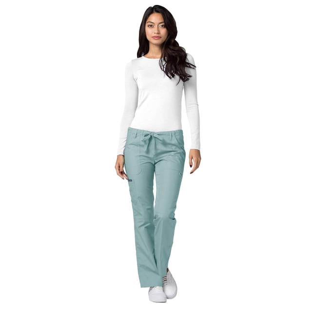 Adar Uniformes Médicaux Universels pour Femmes - Pantalon d'Uniforme à Jambe Droite avec Cordon